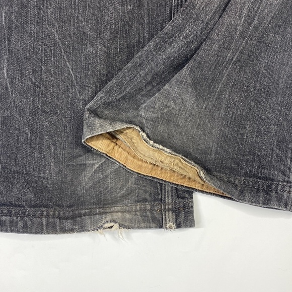 Duluth Trading 20207B Ballroom Flex Black Relaxed Fit Jeans 48x34 - Picture 8 of 14